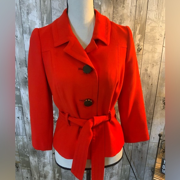 Milly of New York Jackets & Blazers - Lovely Milly wool short blazer with tie. Size 2